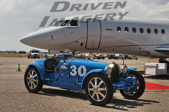 1931 Bugatti Type 51  & Falcon 900LX - 1