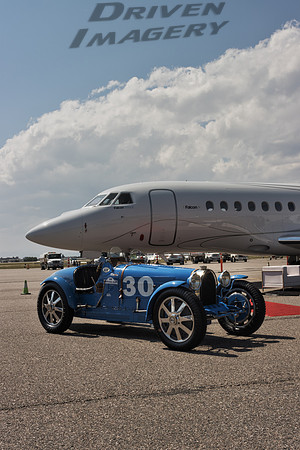 1931 Bugatti Type 51  & Falcon 900LX - 2