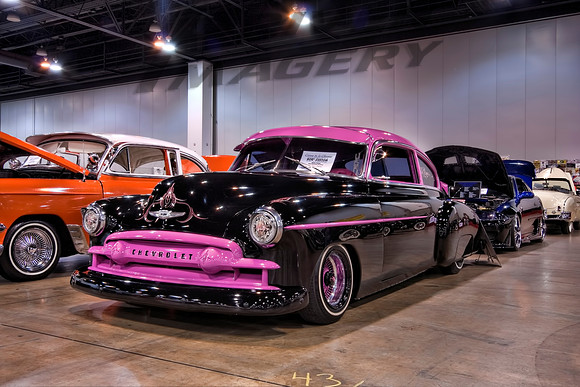 1959 Chevrolet Fleetline Kustom - Black & Pink