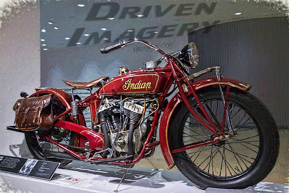 1927 Indian Big Chief Motorcycle - Owned by Steve McQueen
