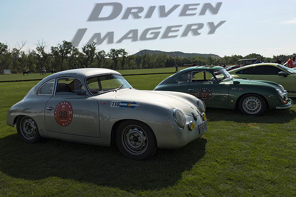 1955 Porsche 356 Continental Coupe & 1956 Porsche 1600S - 2