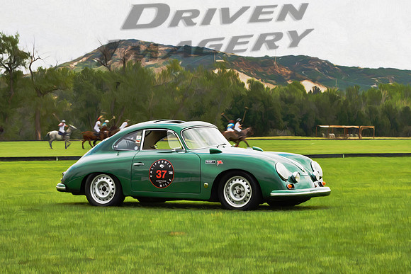 1956 Porsche 1600S - Art - 1