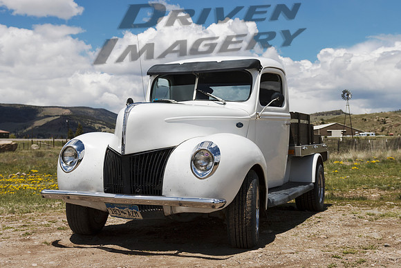 1940 Ford Pickup - White - 3