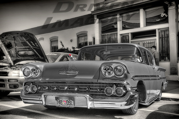 1958 Chevrolet Biscayne - B&W