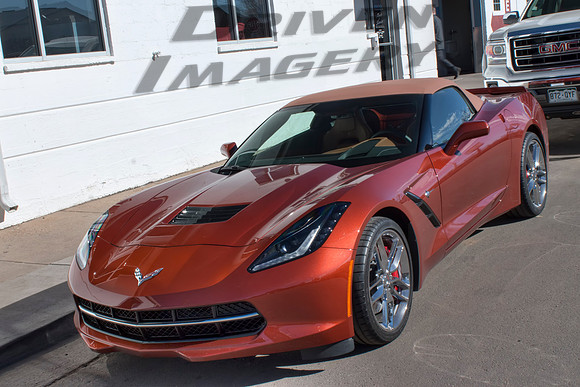 C7 Corvette Stingray Convertible - Daytona Sunrise Orange Metallic