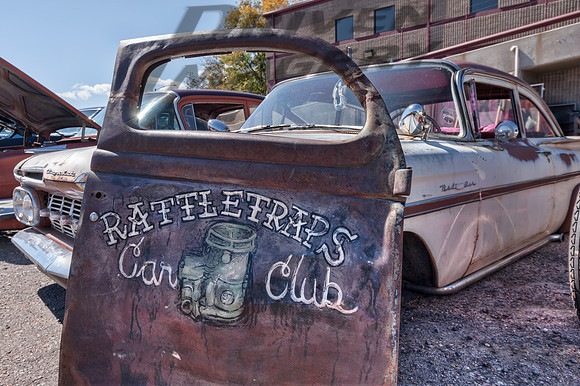 Rattletraps Car Club Sign