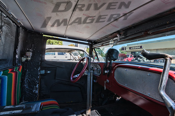 1928 Ford Model A Ratty Pickup - Interior