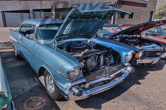 1957 Chevrolet Bel Air - Light Blue