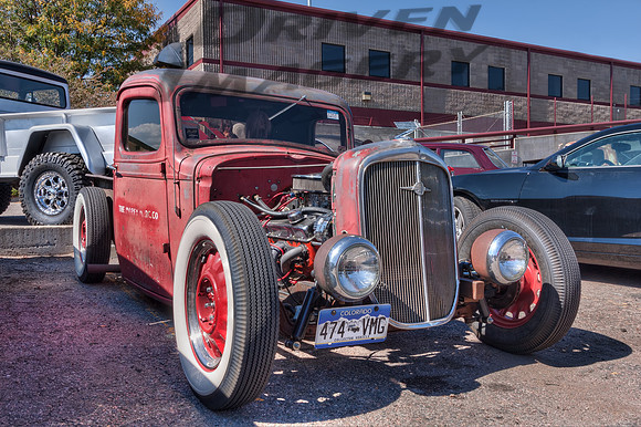 1936 Chevrolet Hot Rod Pickup - Red - 1