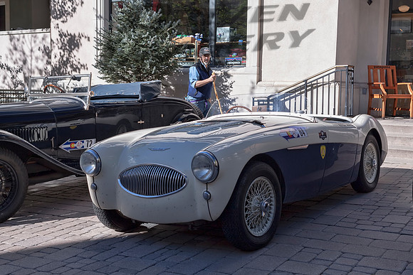 84 Robert Griffin - 1955 Austin Healey 100S - 1