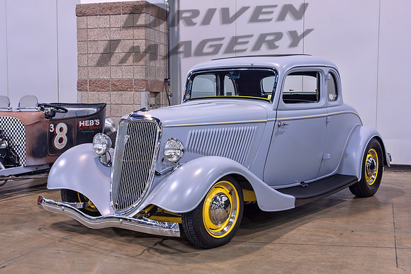 1934 Ford 5 Window Coupe - Gray - 1