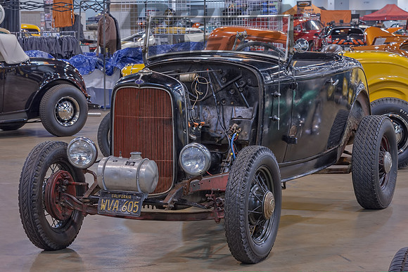 1932 Ford Roadster - Black Cali Plates - 1