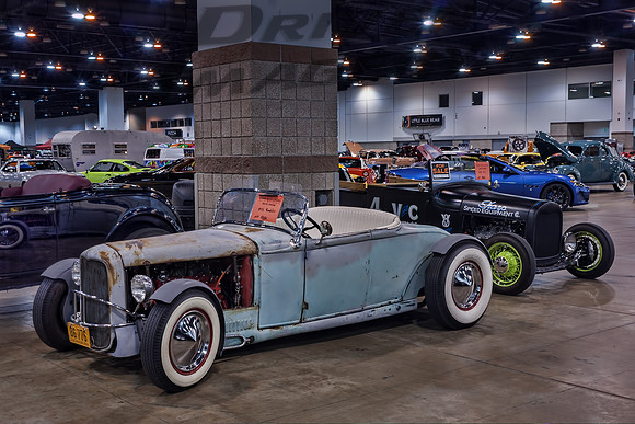1931 Ford Model A Roadster - Light Blue - 1