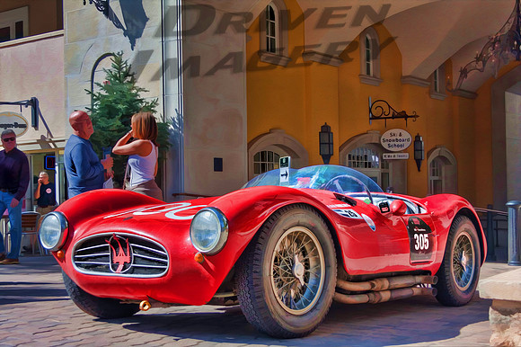 25 Dean Meiling - 1954 Maserati A6GCS - Painting