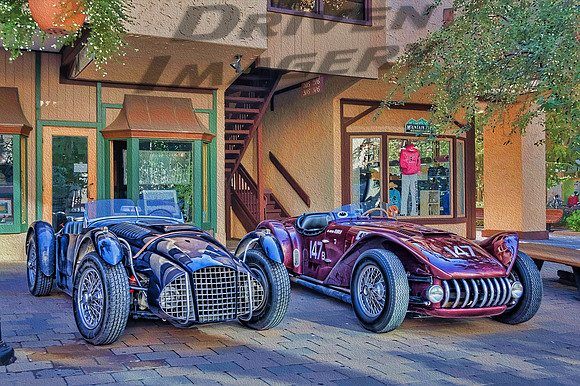 106 John Rich - 1951 Fitch-Jaguar Fitch Whitmore & 49 Don Blenderman - 1953 Kurtis 500S - The Roadsters