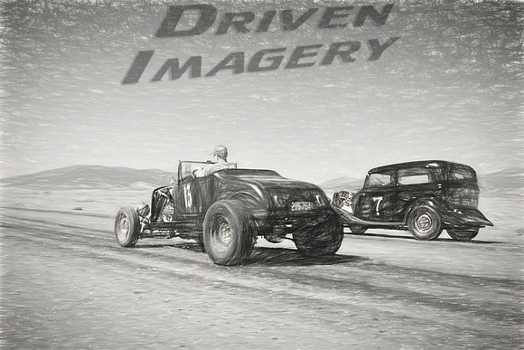 29_13 Paul Dozoretz - 1926 Ford Roadster vs 7 Trevor Squires - 1933 Ford Tudor Sedan - 3