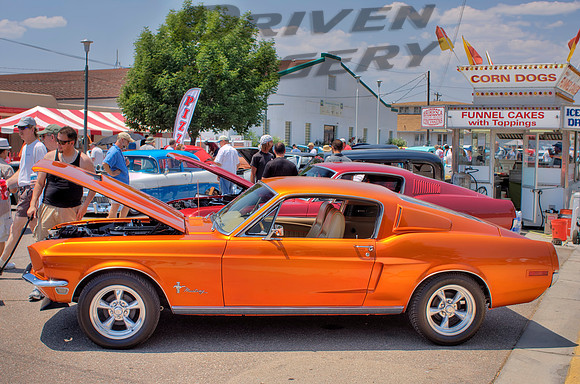 1968 Ford Mustang - Bright Metallic Orange - 1