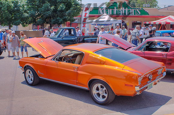 1968 Ford Mustang - Bright Metallic Orange - 2