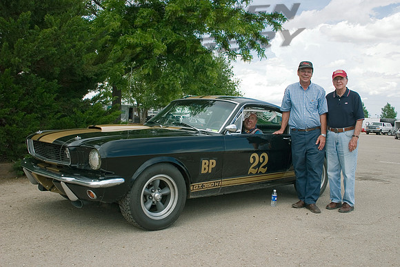 Bill Miller#22 1966 Ford Shelby GT350H - David McDermott - Lew Spencer