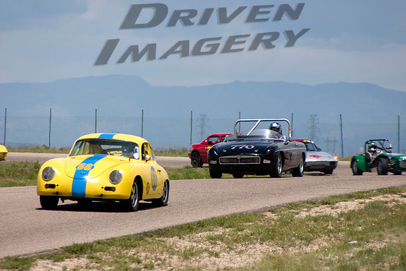 David Seeland #68 1959 Porsche 356A & Bob VanGemert #770 1963 MG B