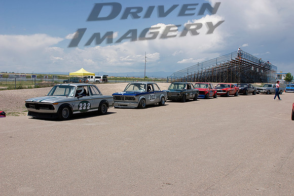 J.P. Burow #222 1972 BMW 2002 - Wayne Siebrecht #202 1970 BMW 2002 - Scott Stekr #160 1967 BMW 1600 - Brian Nelson #466 1972 BMW 2002
