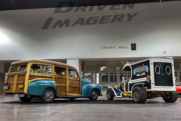 1946 Ford Woody & 1924 Daimler C Cab - Philip Marks - 5