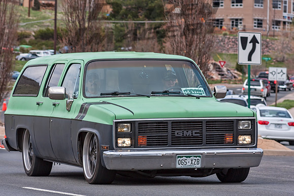 GMC Suburban - Get Hazed Sticker