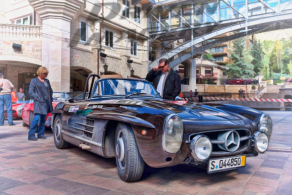 121 Mike Kunz - 1962 Mercedes Benz 300SL Roadster - 1
