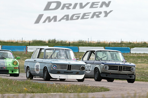 189 Kyle Popejoy - 1966 BMW 1600 & 202 Wayne Siebrecht - 1970 BMW 2002 - 1