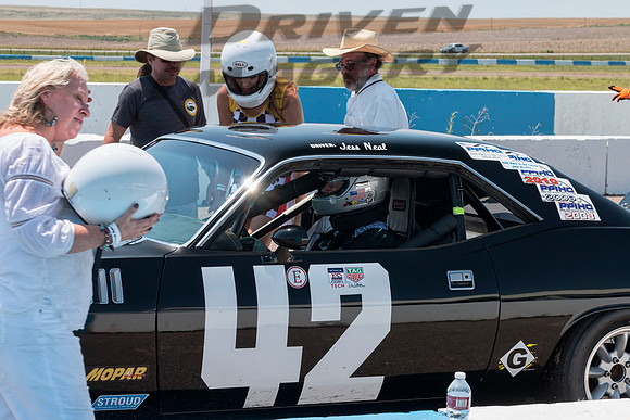 42 Jess Neal - 1971 Plymouth Cuda - Charity Ride - 1