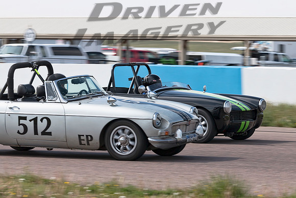 512 Paige Pier - 1969 MGB & 191 Branden Sumner - 1966 Austin Healey Sprite -1