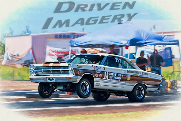 757 John Norris - Downing & Ryan Tribute Car - 1967 Ford Fairlane 500 - Painted