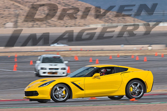 Chevrolet Corvette C7 Yellow - 1