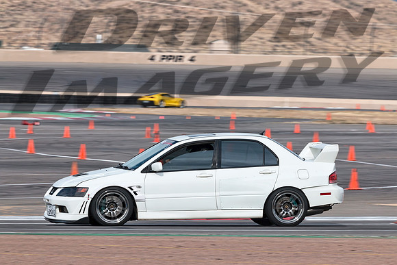 Mitsubishi Evo White - 1