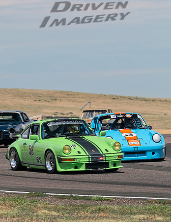 58 Joe Sterrett - 1982 Porsche 911 SC & 2 George Frey - 1974 Porsche 911 RSR - 1