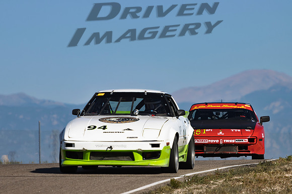 94 Gary Merrifield - 1981 Mazda RX7 & 451 Ted Thurber - 1986 Porsche 944 - 1