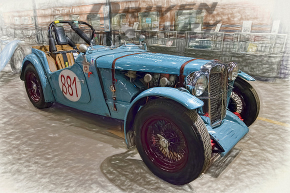 1949 MG TC Midget Race Car - 1
