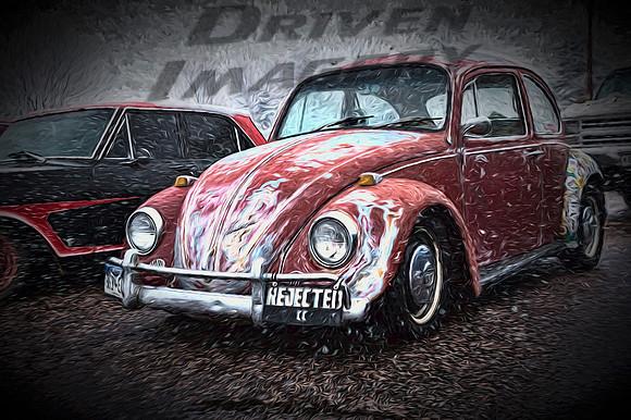 1967 Volkswagen Beatle - The Rejected CC - Large Art