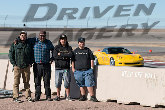 Gregg Sheldon with Students & C6 Corvette
