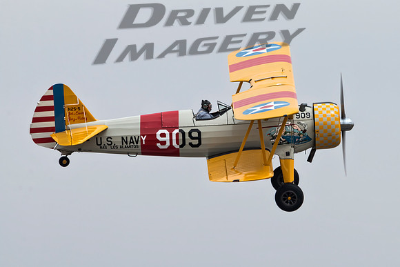 Boeing-Stearman N2S-5 Kaydet - 909 Sweat Pea - 2