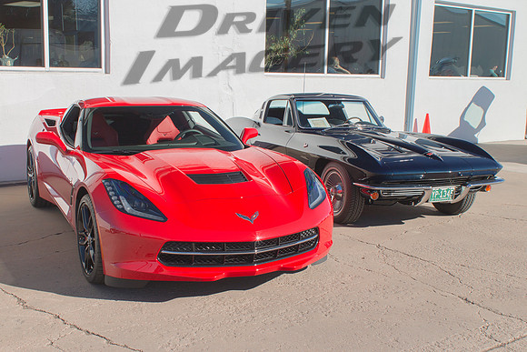 Corvette Stingrays - 50 Years of Heritage