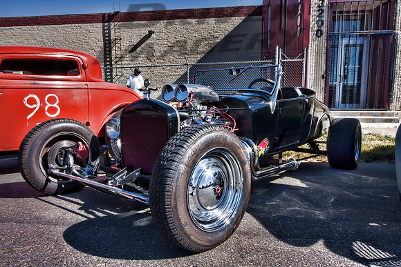 Black Bucket T Hot Rod