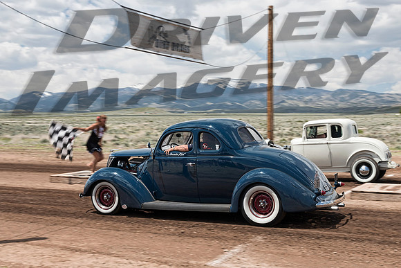 Dominic Olson's Grandfather - 1937 Ford Coupe -& Dominic Olson - 1932 Ford 5W Coupe - Colorado Kids - 2