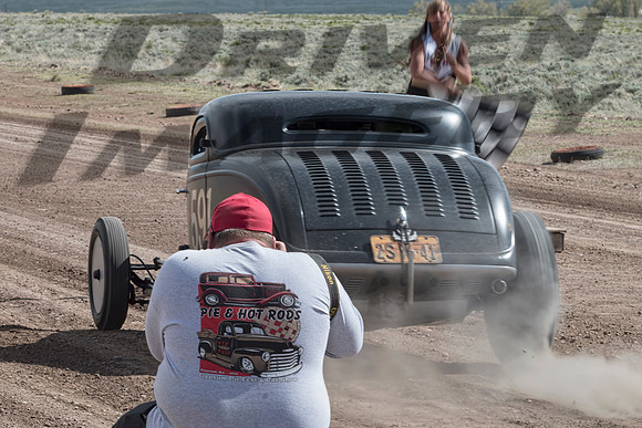 Travis 'Royboy' Scanlan shooting Ken Schmidt's 1933 Ford Model 40 Coupe
