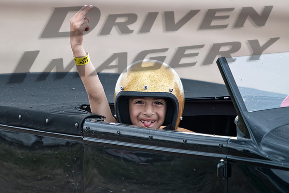Young Racer - Gold Helmet
