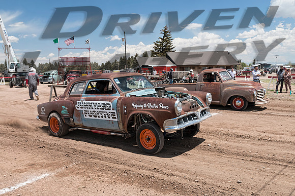 Kaitlin Orin - 1952 Studebaker Champion Coupe Gasser & Mike Orin - 1950 Studebaker Pickup - 2