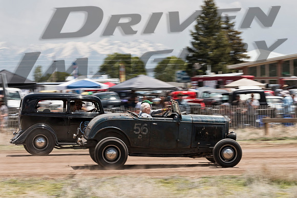 56D Mike Scaplo - 1932 Ford Roadster & 69 Trevor Squires - 1933 Ford Tudor Sedan - 2