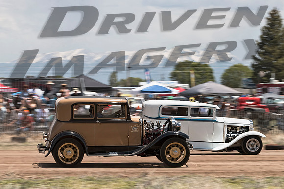 Larry Jones - Ford Model A Victoria - Cragar Special & 1932 Ford Tudor Sedan - 1