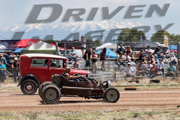 Sean Hillis - 1923 Ford Modified & Red and White Ford Model A Tudor - 1