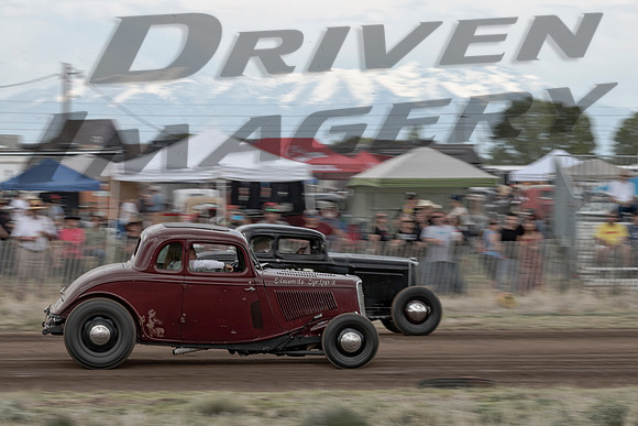 Javier Loya - 1933 Ford Model 40 5W Coupe & 147C James McClelland - 1932 Ford Coupe - Rolling Bones - 2